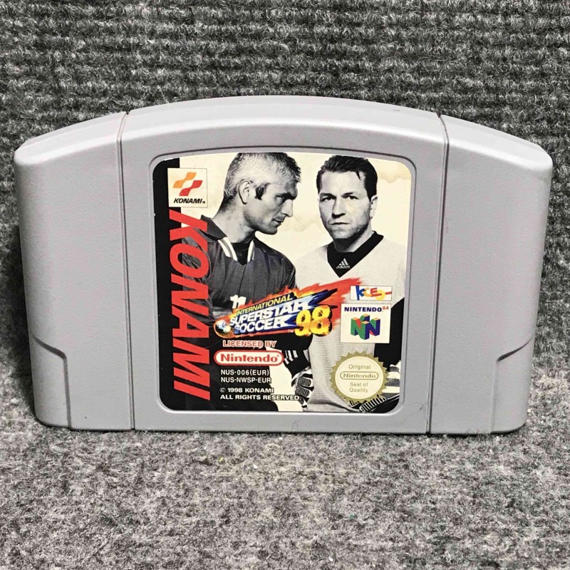 INTERNATIONAL SUPERSTAR SOCCER 98 NINTENDO 64