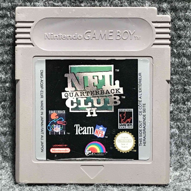 NFL QUARTERBACK CLUB II NINTENDO GAME BOY GB