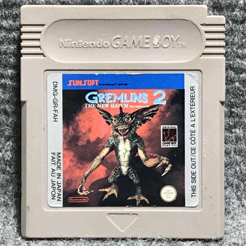 GREMLINS 2 THE NEW BATCH NINTENDO GAME BOY GB