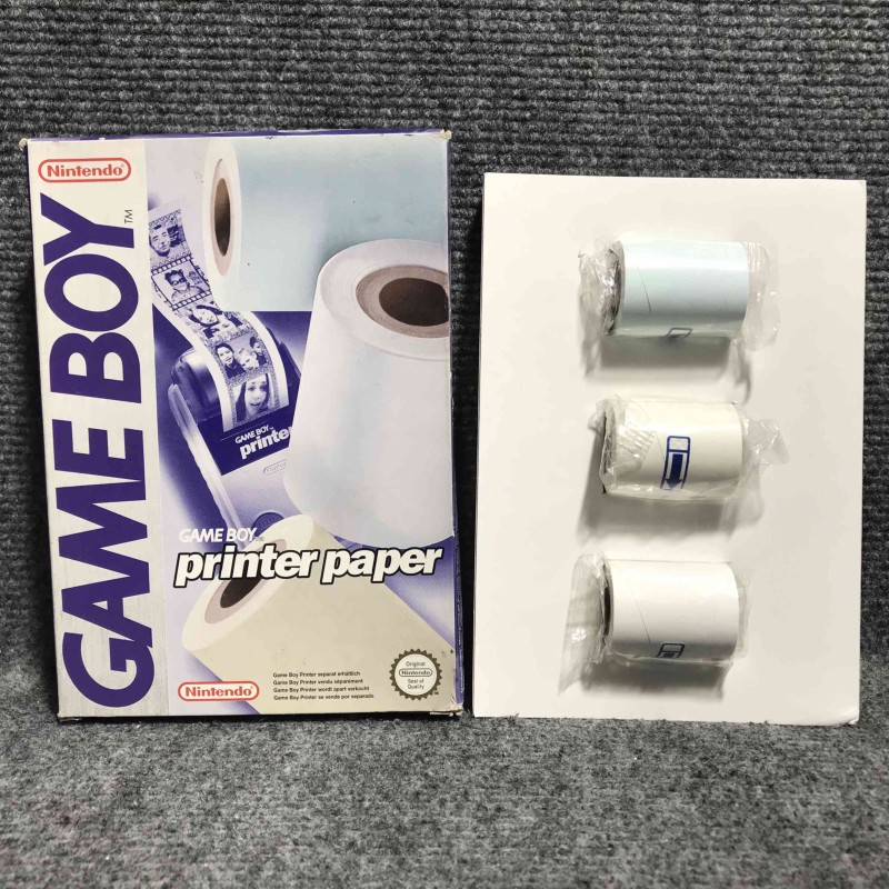 PRINTER PAPER NINTENDO GAME BOY GB NUEVO