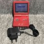 CONSOLA NINTENDO GAME BOY ADVANCE SP ROJO+CARGADOR GBA