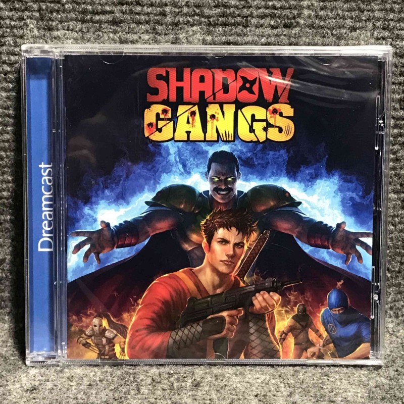 SHADOW GANGS NUEVO PRECINTADO SEGA DREAMCAST