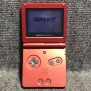 CONSOLA NINTENDO GAME BOY ADVANCE SP ROJO+CARGADOR GBA