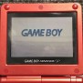 CONSOLA NINTENDO GAME BOY ADVANCE SP ROJO+CARGADOR GBA