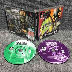 ODDWORLD ABES EXODDUS SONY PLAYSTATION PS1