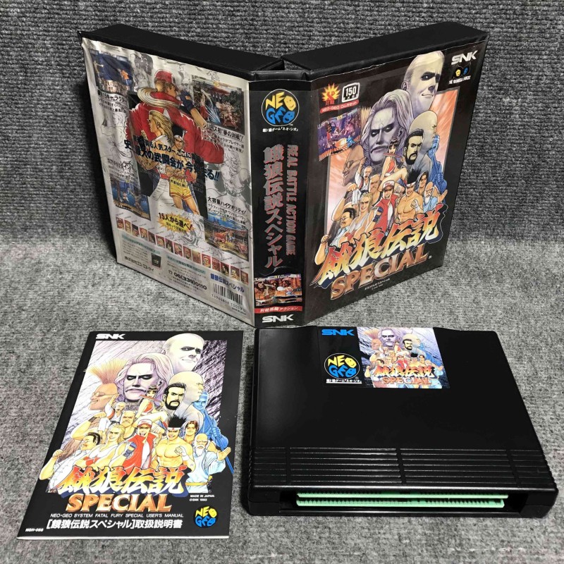 GAROU DENSETSU SPECIAL JAP SNK NEO GEO AES FATAL FURY