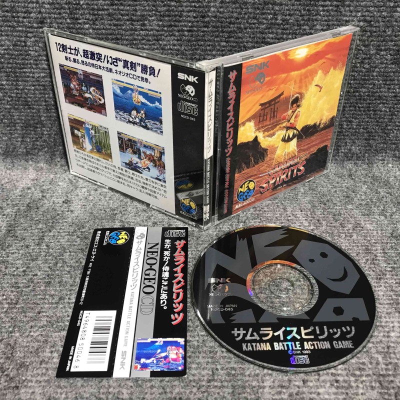 SAMURAI SPIRITS JAP SNK NEO GEO CD SHODOWN