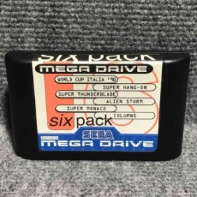 SIX PACK SEGA MEGA DRIVE