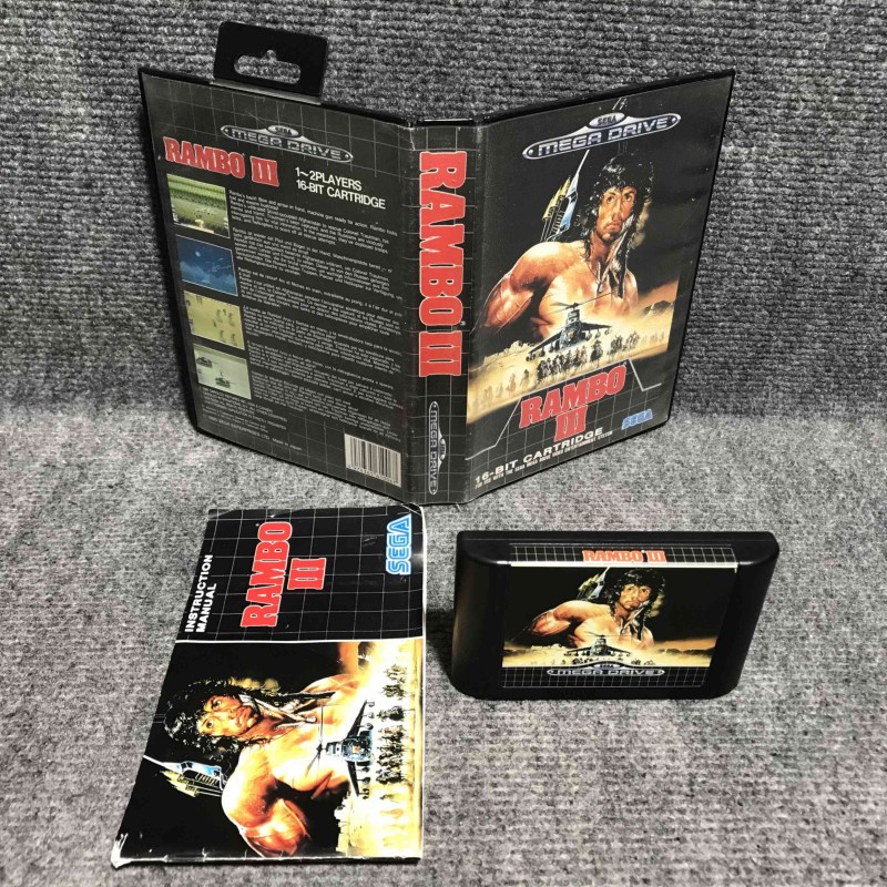 RAMBO III SEGA MEGA DRIVE