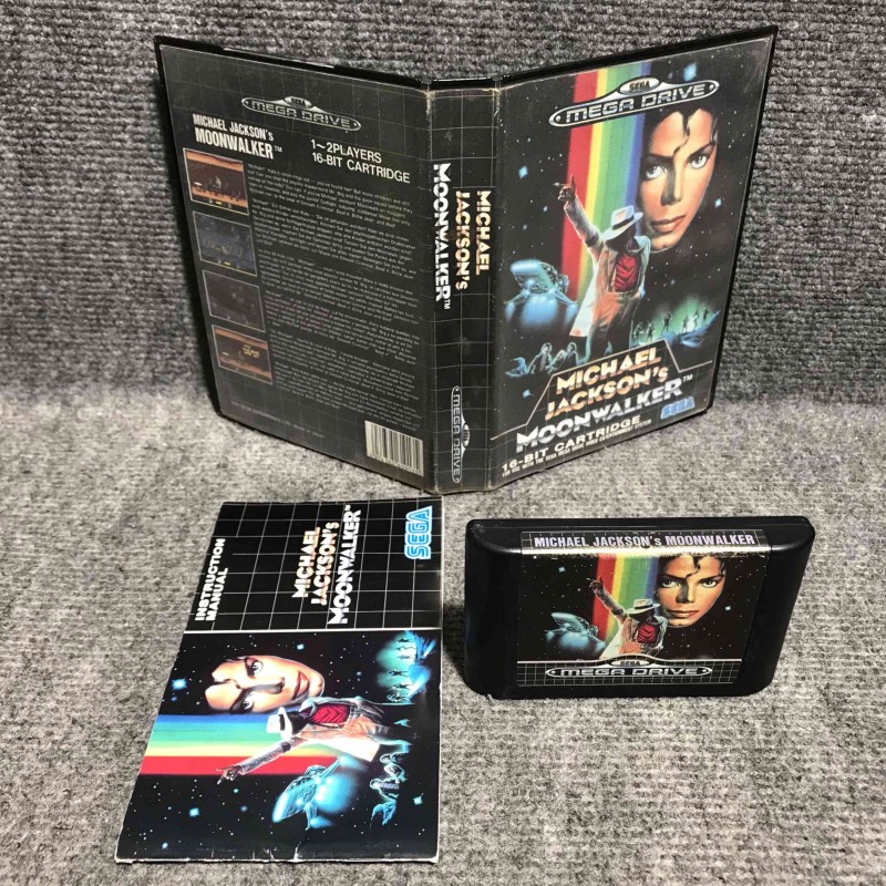MICHAEL JACKSONS MOONWALKER SEGA MEGA DRIVE