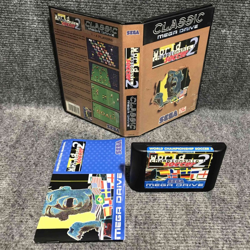 WORLD CHAMPIONSHIP SOCCER 2 SEGA MEGA DRIVE