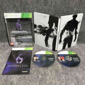 RESIDENT EVIL 6 STEELBOOK EDITION MICROSOFT XBOX 360