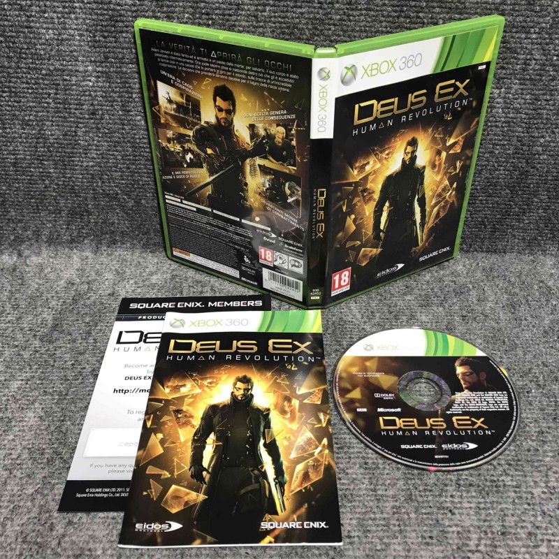 DEUS EX HUMAN REVOLUTION MICROSOFT XBOX 360