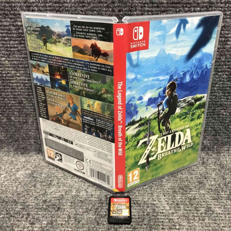 THE LEGEND OF ZELDA BREATH OF THE WILD NINTENDO SWITCH