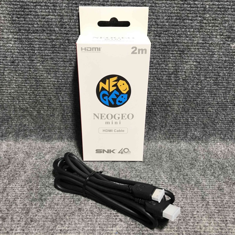 SNK NEO GEO MINI HDMI CABLE CON CAJA