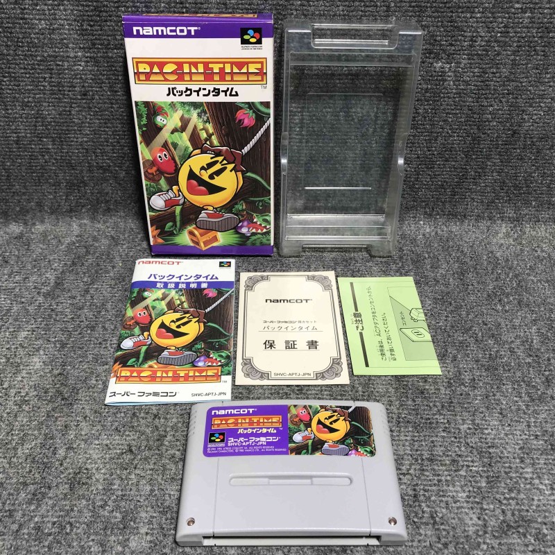 PAC IN TIME JAP SUPER FAMICOM NINTENDO SNES