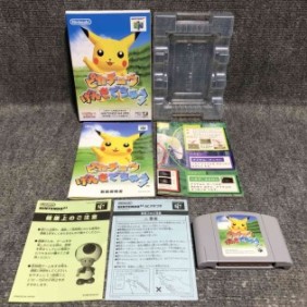 PIKACHU GENKI DECHU JAP NINTENDO 64