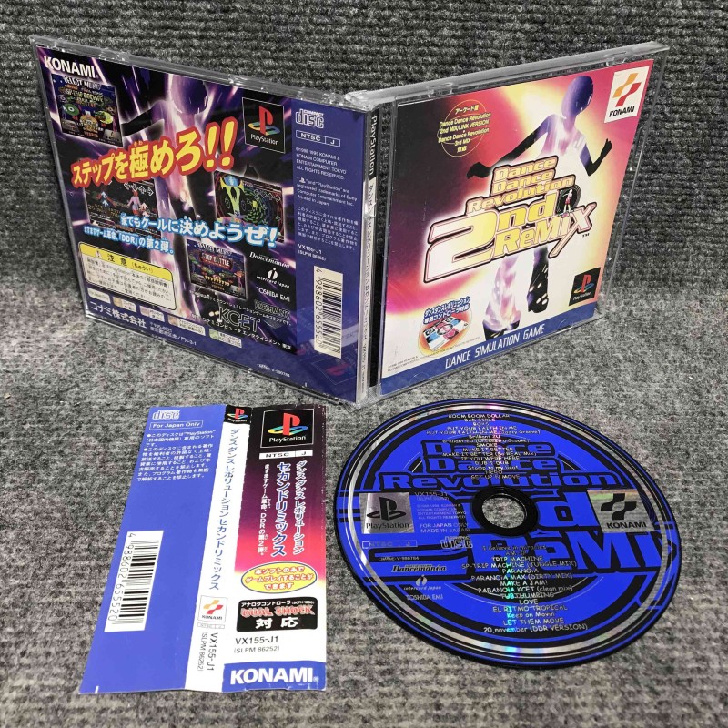 DANCE DANCE REVOLUTION 2ND REMIX JAP SONY PLAYSTATION PS1