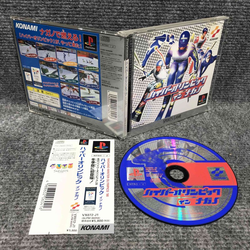 HYPER OLYMPICS IN NAGANO JAP SONY PLAYSTATION PS1