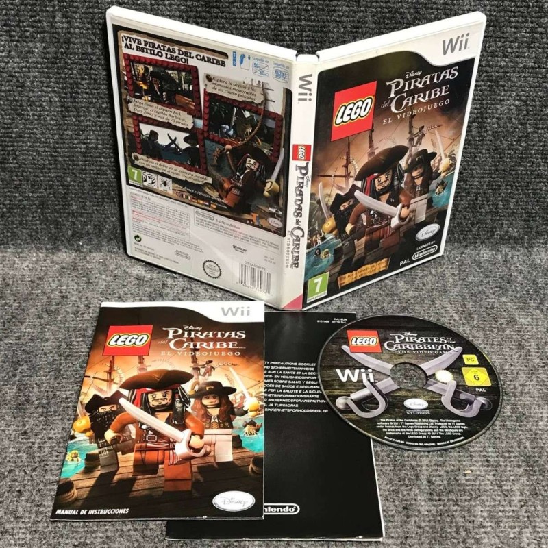 LEGO PIRATAS DEL CARIBE EL VIDEOJUEGO NINTENDO WII