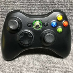 WIRELESS CONTROLLER NEGRO MICROSOFT XBOX 360