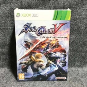 SOUL CALIBUR V EDICION COLECCIONISTA NUEVO PRECINTADO MICROSOFT XBOX 360