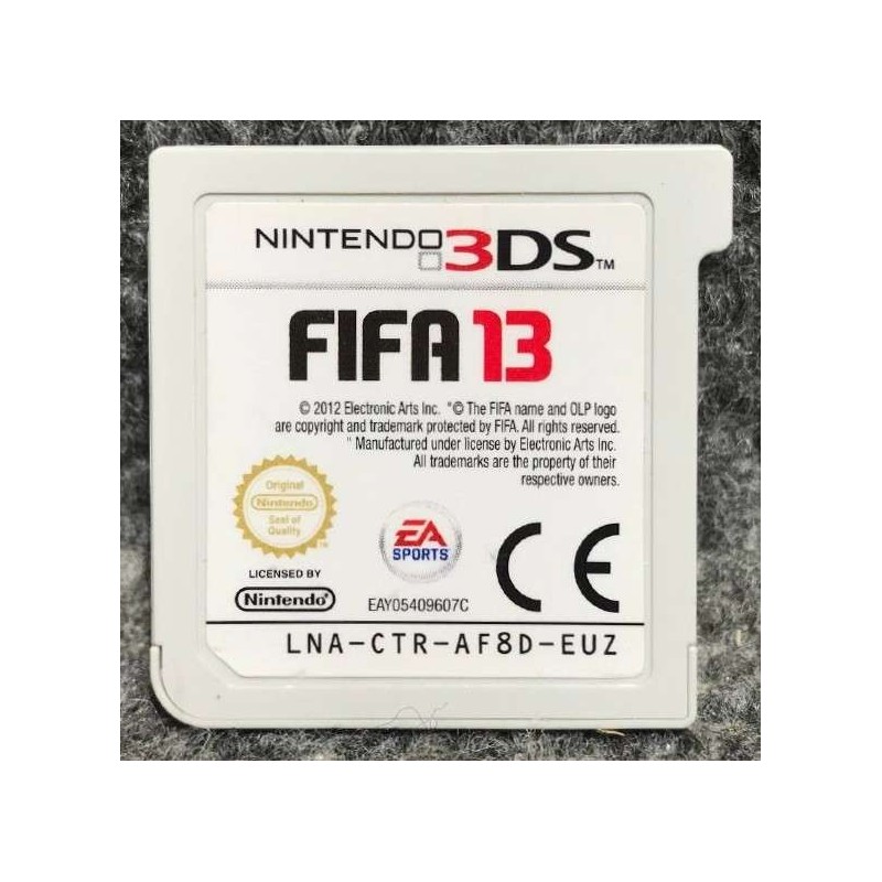 FIFA 13 NINTENDO 3DS