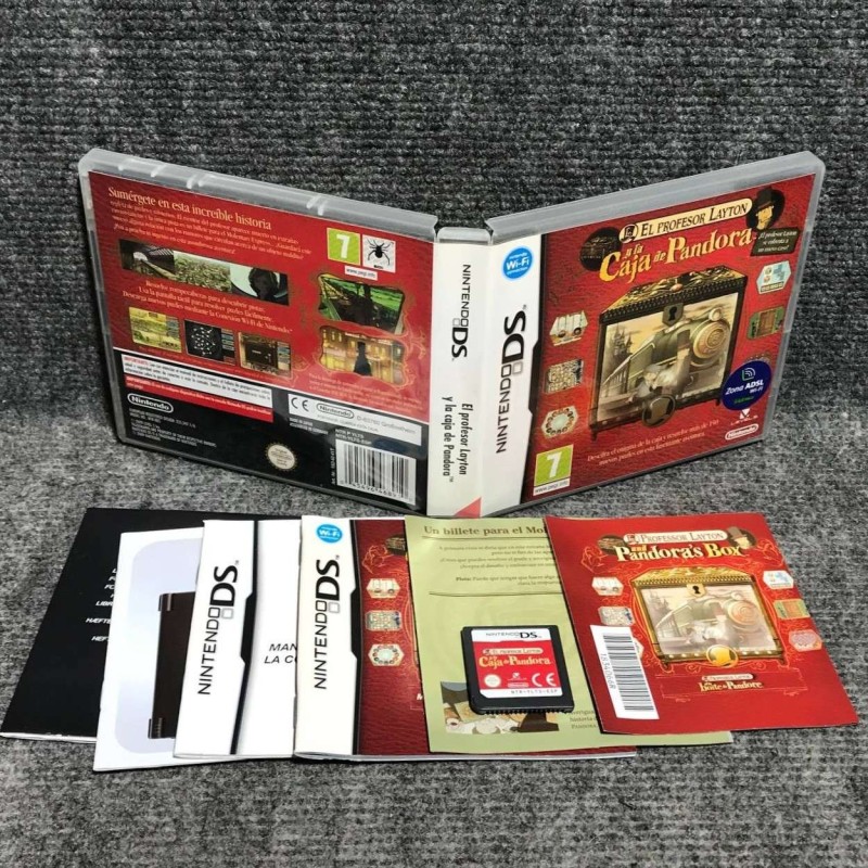 EL PROFESOR LAYTON Y LA CAJA DE PANDORA NINTENDO DS