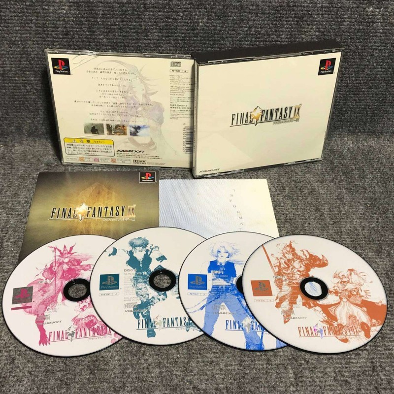FINAL FANTASY IX JAP SONY PLAYSTATION PS1