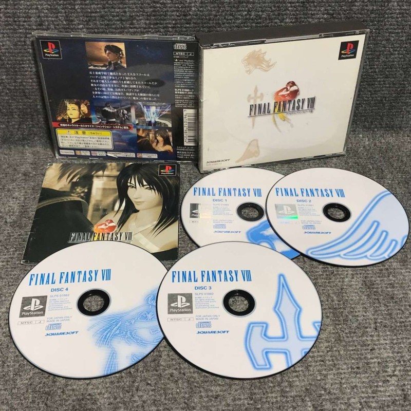 FINAL FANTASY VIII JAP SONY PLAYSTATION PS1