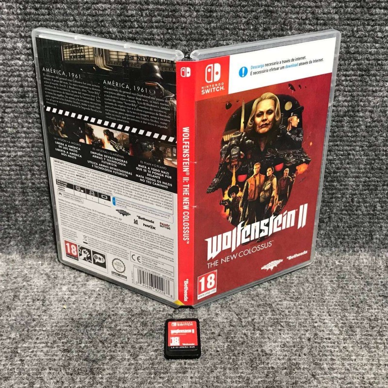 WOLFENSTEIN II THE NEW COLOSSUS NINTENDO SWITCH
