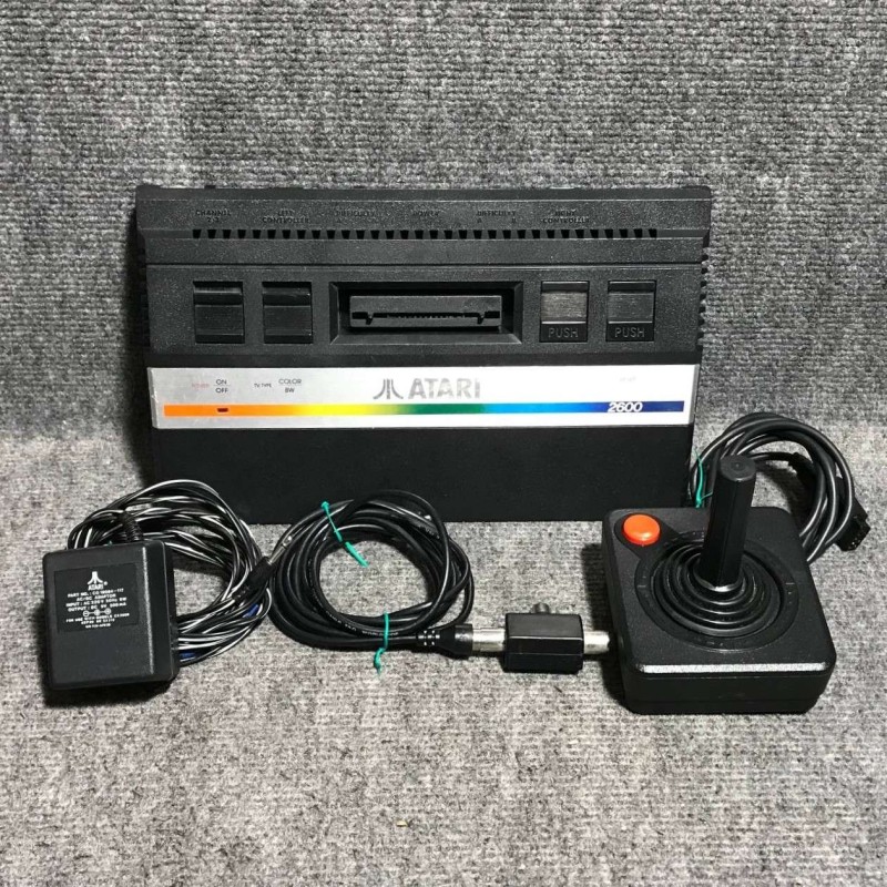 CONSOLA ATARI 2600 JR+JOYSTICK+RF+AC