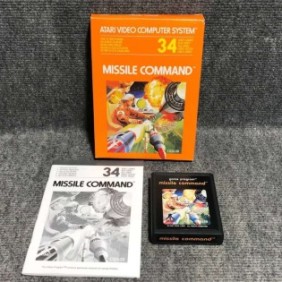 MISSILE COMMAND ATARI 2600