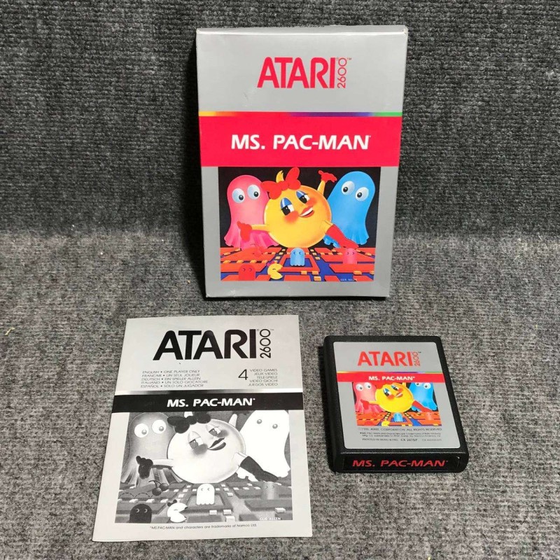 MS PAC MAN ATARI 2600