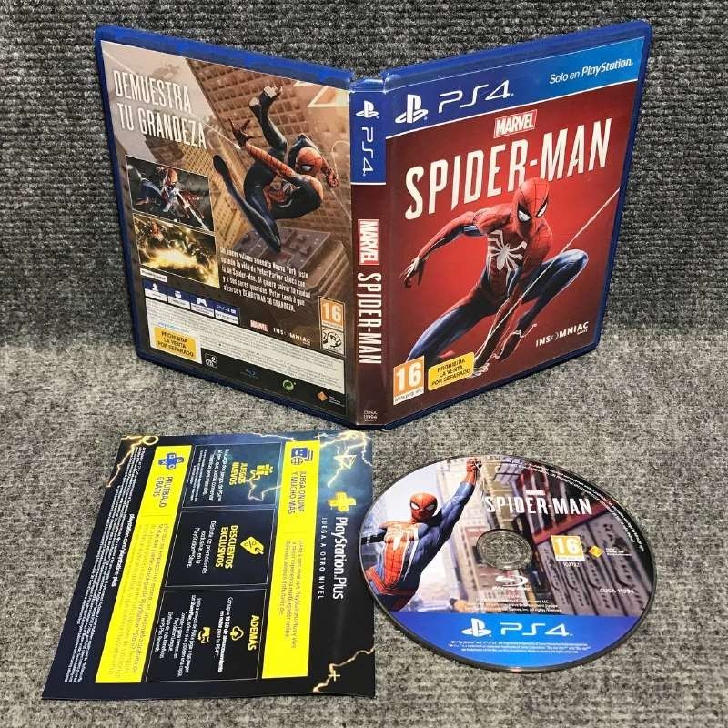 MARVEL SPIDERMAN SONY PLAYSTATION 4 PS4