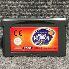 JIMMY NEUTRON JET FUSION NINTENDO GAME BOY ADVANCE GBA