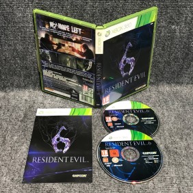 RESIDENT EVIL 6 MICROSOFT XBOX 360