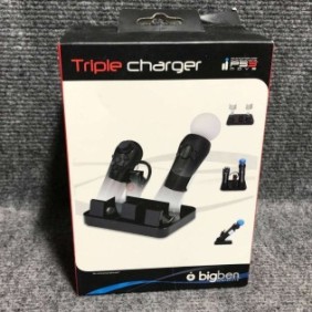 BIGBEN TRIPLE CHARGER NUEVO PSMOVE SONY PLAYSTATION 3 PS3