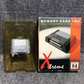 MEMORY CARD 1MB XTREME NINTENDO 64