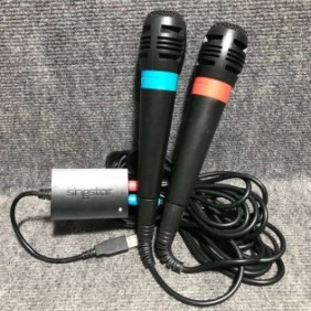 SINGSTAR MICROFONOS SONY PLAYSTATION 2 PS2