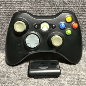 MANDO WIRELESS NEGRO MICROSOFT XBOX 360