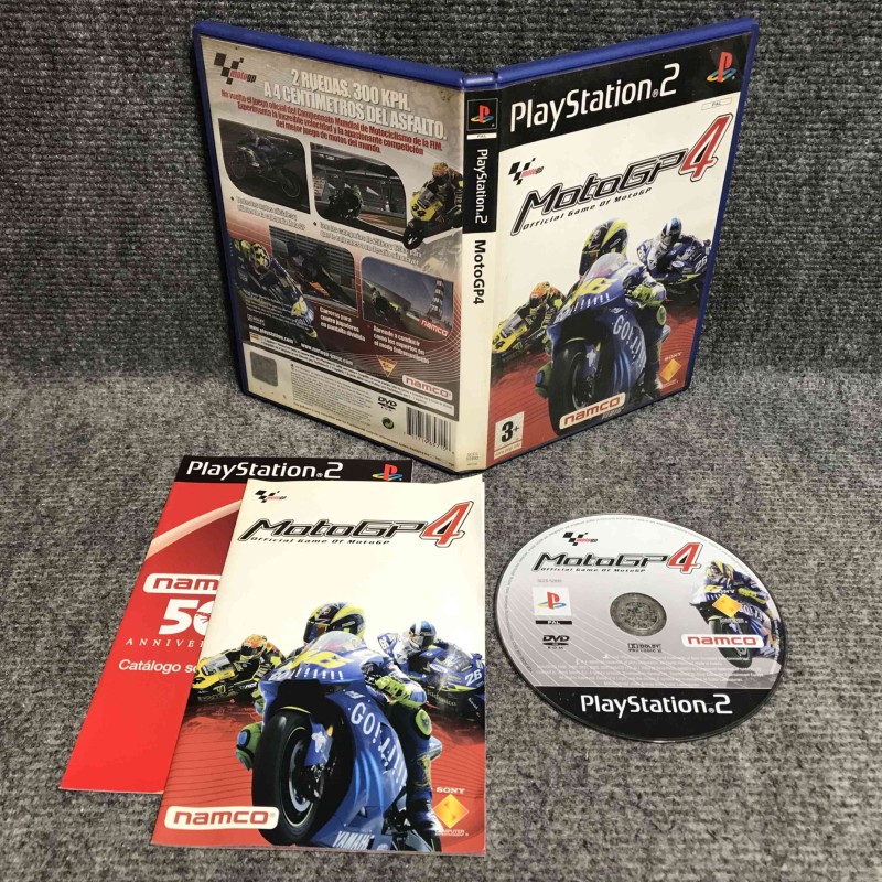 MOTO GP4 SONY PLAYSTATION 2 PS2