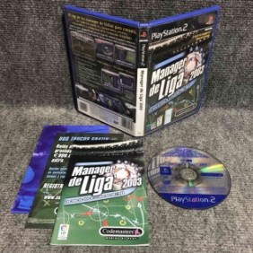 MANAGER DE LIGA 2003 SONY PLAYSTATION 2 PS2