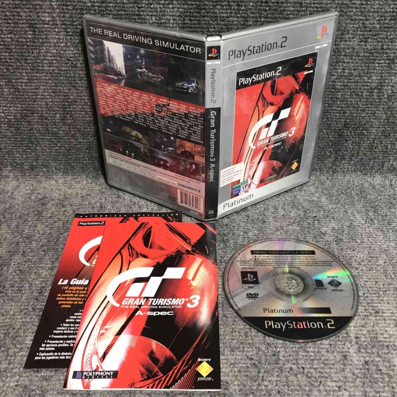 GRAN TURISMO 3 A SPEC SONY PLAYSTATION 2 PS2