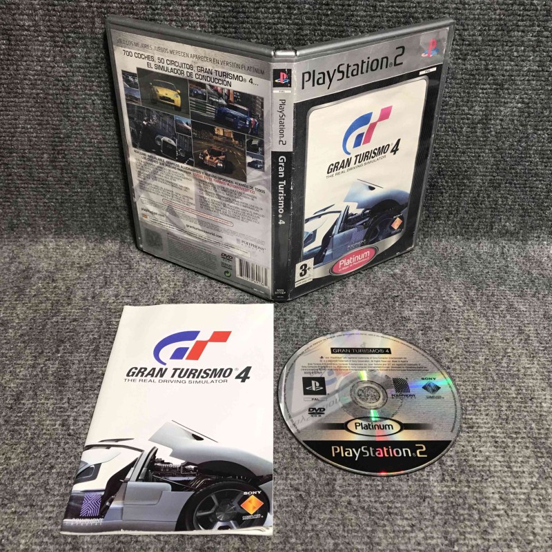 GRAN TURISMO 4 SONY PLAYSTATION 2 PS2