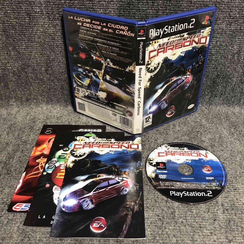 NEED FOR SPEED CARBONO SONY PLAYSTATION 2 PS2