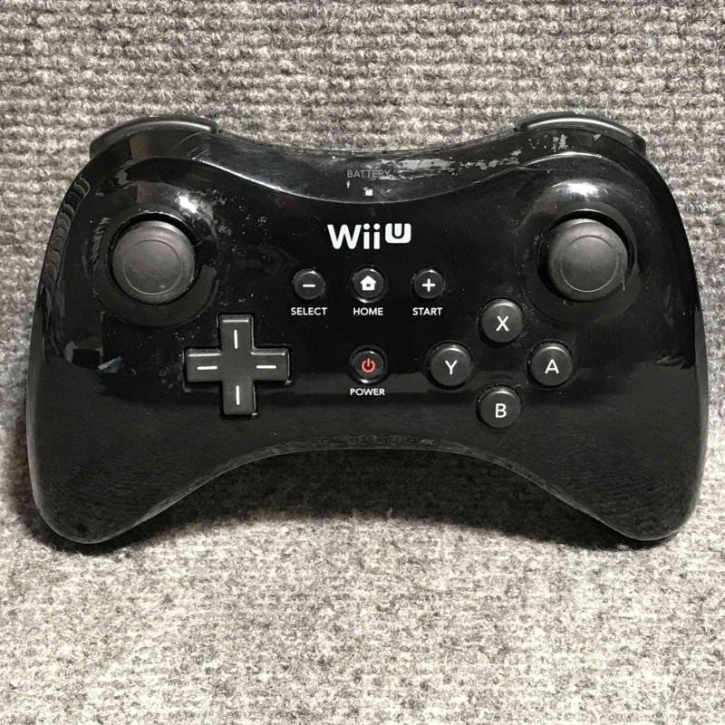 PRO CONTROLLER NEGRO NINTENDO WII U