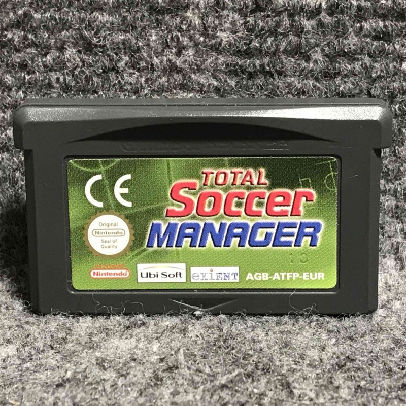 TOTAL SOCCER MANAGER NINTENDO GAME BOY ADVANCE GBA