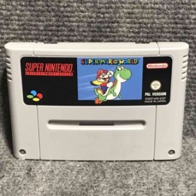 SUPER MARIO WORLD SUPER NINTENDO SNES