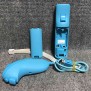 CONSOLA NINTENDO WII V2 AZUL+MOTE+NUNCHUK+BARRA+AV+AC